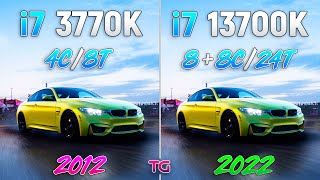 i7 3770K vs i7 13700K  10 Years Difference [upl. by Atikin]