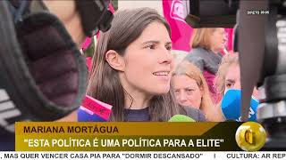 DI  MORTÁGUA DIZ QUE É NECESSÁRIO UMA ALTERNATIVA NA DEMOCRACIA [upl. by Ahsaf323]