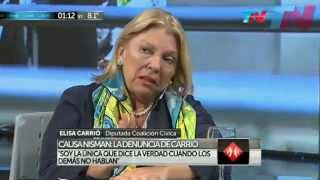 20150506 Elisa Carrio  A dos voces TN [upl. by Kilam565]