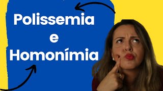 Diferença entre Polissemia e Homonímia [upl. by Erimahs]