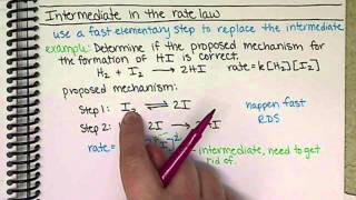 Chem162 Reaction Mechanisms with Intermediates 135 [upl. by Plusch845]