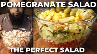 How to make a Perfect Pomegranate Salad  Tasty Pomegranate Salad Dressing Recipe [upl. by Konyn]