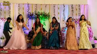 Zingat Dance performance From Bride Side  Engagement Diaries  Foody Family [upl. by Kobi12]