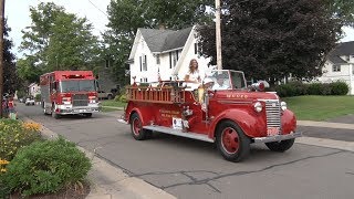 2019 WyalusingPA Fire Department Firemans Parade 8719 [upl. by Gnol]