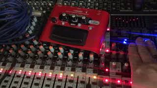 Mesa behringer eurodesk Sx2442Fx [upl. by Ahsercal]