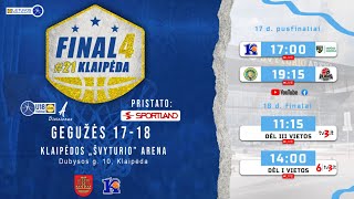 LIDLMKL U18 A div vaikinų finalas  Kauno KM „Žalgiris“ I – Tornado KM I„Metga“ [upl. by Hendry]