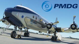 PMDG DC6 First Look Review  MSFS 2020 [upl. by Ellinej]