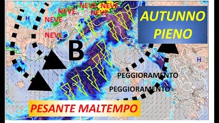 METEO  VIOLENTO PEGGIORAMENTO quotSPAZZA ESTATEquot IN ATTO NUBIFRAGI DIFFUSI E A SEGUIRE FRESCO OVUNQUE [upl. by Enninaej]