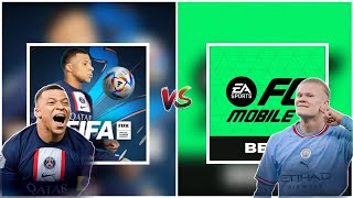 FIFA MOBILE 23 Vs EA SPORTS FC MOBILE COMPARISON GRAPHICS ANIMATION CELEBRATIONS [upl. by Wyck]