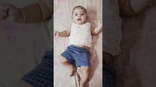 4 month old baby activities 4 month old milestone 4 month baby playing shorts 4montholdbaby [upl. by Abe857]