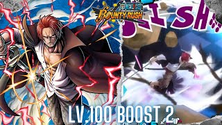 9 KOS IN 2024 Lv100 BOOST 2 SHANKS SS LEAGUE GAMEPLAY  ONE PIECE BOUNTY RUSH OPBR [upl. by Ivek]