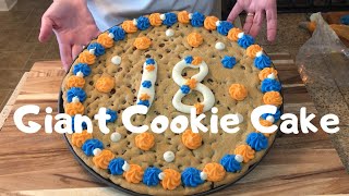 Giant Cookie Cake The Absolute Best [upl. by Baras]