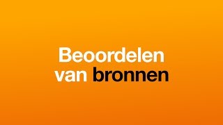 Beoordelen van bronnen  Hanze Library Minilecture [upl. by Warder]