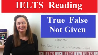 IELTS Reading Tips True False Not Given [upl. by Layap]