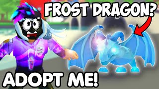 Gifting Frost Dragon❄️ Valuable Pets To Viewers Live In Adopt Me [upl. by Winstonn]