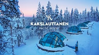 OFFICIAL  Kakslauttanen Arctic Resort in wintertime [upl. by Jammin773]