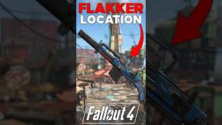 LEGENDARY FLAKKER GRENADE LAUNCHER LOCATION IN FALLOUT 4 [upl. by Ruyle]