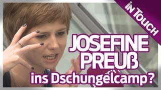 Josefine Preuß Bald im Dschungelcamp Interview Teil 2 [upl. by Midis]