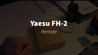 Yaesu FH2 Remote Controller hamradio yaesu fh2 remote message [upl. by Bette-Ann824]