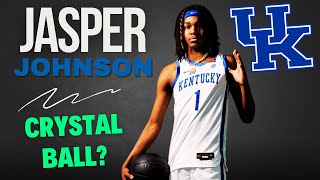 Jasper Johnson Is Officially Picking Up Crystal Balls To Kentucky [upl. by Ahders]