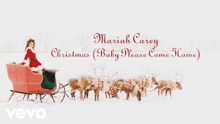 Mariah Carey  Christmas Baby Please Come Home Official Lyric Video [upl. by Arette535]