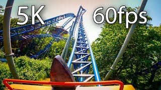 Anubis The Ride front seat onride 5K POV 60fps Plopsaland De Panne [upl. by Neff]