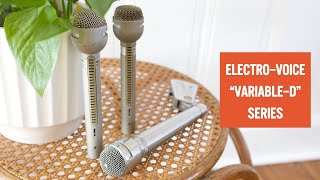 Which Vintage ElectroVoice Microphones Are The Best [upl. by Kohl]