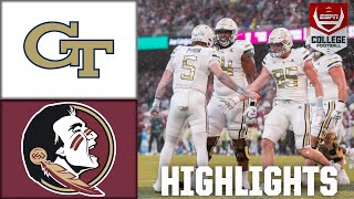 🚨 UPSET ALERT 🚨 Florida State Seminoles vs Georgia Tech Yellow Jackets  Full Game Highlights [upl. by Derman]