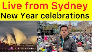 Live from Sydney New year celebrations Sydney Australia New year 2024 fireworks Live Sydney [upl. by Navap]