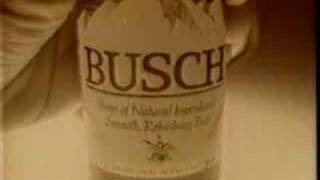 Retro Commercials Busch BeerOld Footage [upl. by Blithe242]