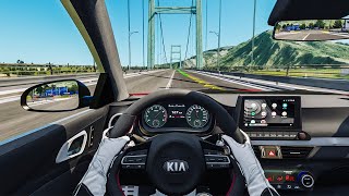 Assetto Corsa  KIA K3 GT Cerato Steering wheel gameplay [upl. by Nnaycnan859]