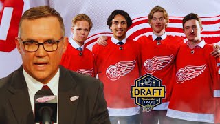 Detroit Red Wings WINNERS At 2023 NHL Draft [upl. by Luis672]