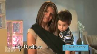 Hip Position w Ktan Baby Carrier at buybuy BABY [upl. by Fosdick]