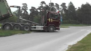 Scania hooklift [upl. by Enyehc346]