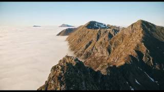 Aonach Eagach Ridge a cloud inverted traverse [upl. by Gaidano]