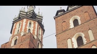 Flash Mob in Cracow  Wieniawa Concert Band  The Trumpeter of Krakow [upl. by Trinetta]