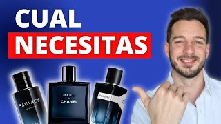 Dior Sauvage vs Bleu de Chanel vs YSL Y perfumes versátiles [upl. by Nyladnohr]