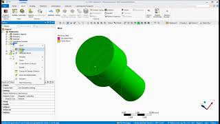 Meshing a Bolt in ANSYS Workbench with MultiZone Method  StepbyStep Tutorial [upl. by Frieda]