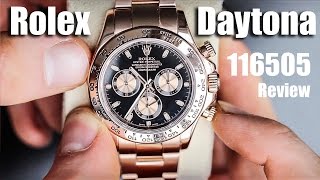 Rolex Daytona Rose Gold Review [upl. by Zubkoff]