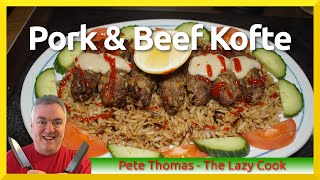 Easy Oven Bake Pork and Beef Kofte Kebabs [upl. by Michey]