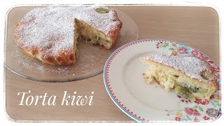 Torta kiwi ricca di vitamina C buonissima e facilissima [upl. by Ynneg]