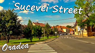 Sucevei Street Strada Sucevei in Oradea filmed in 4K [upl. by Jephum527]