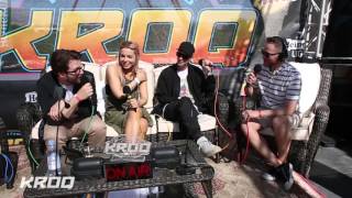 Stryker Interviews HÆLOS at the KROQ Coachella House [upl. by Alcina]