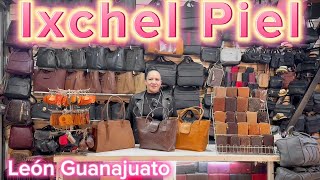 Fabricante de artículos en piel CREACIONES EN PIEL IXEL de Leon Guanajuato leather pechera bolsas [upl. by Winonah]