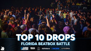 TOP 10 DROPS 💯 Solo  Florida Beatbox Battle 2024 [upl. by Yand]