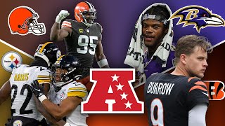 AFC North NFL Offseason amp Power Rankings 2024 [upl. by Eadwina]