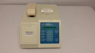 Advanced Instruments 3250 Digital SingleSample Osmometer w Printer Unit2  10755 [upl. by Arimay895]