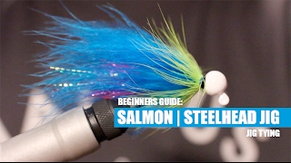 Beginners Jig Tying  Salmon  Steelhead Jig [upl. by Zoi]