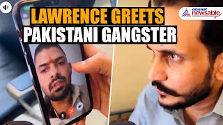 Gangster Lawrence Bishnois Eid Greeting to Pakistani Gangster Video Goes Viral [upl. by Paulie]