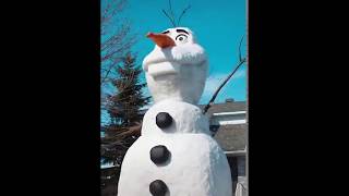 Do you want to build a snowman  TikTok [upl. by Anaeerb880]